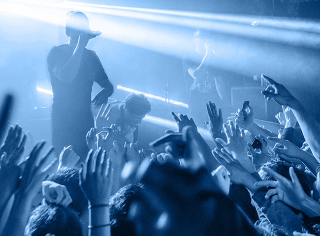 large music performance