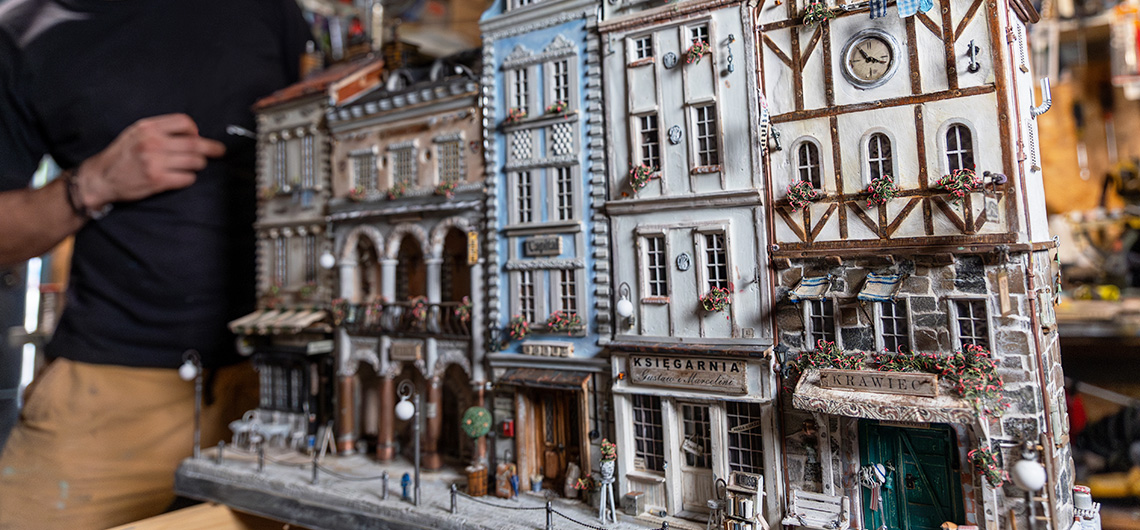 miniature village